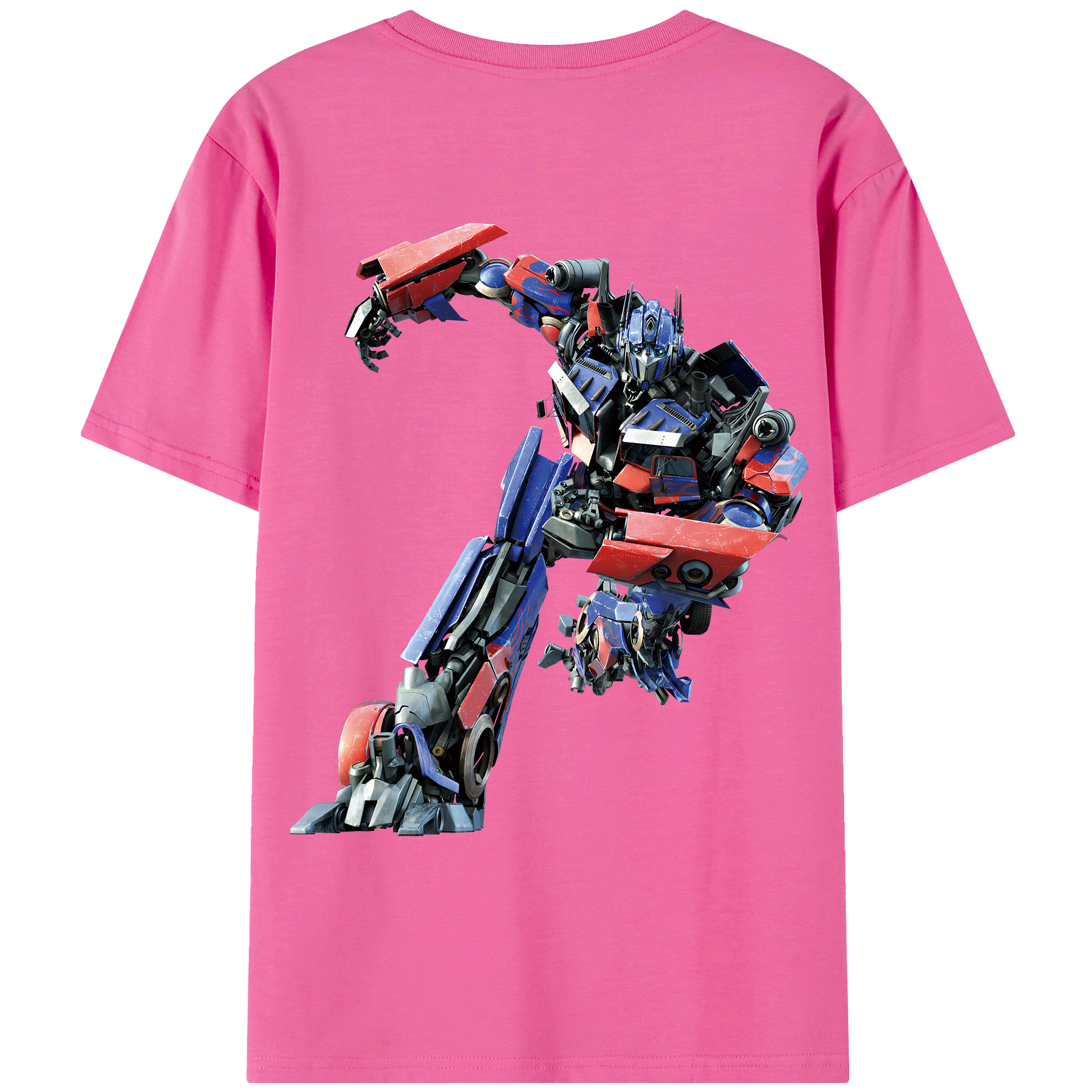 （画像用） Transformers トランスフォーマー レディース半袖Tシャツ(バックプリント)